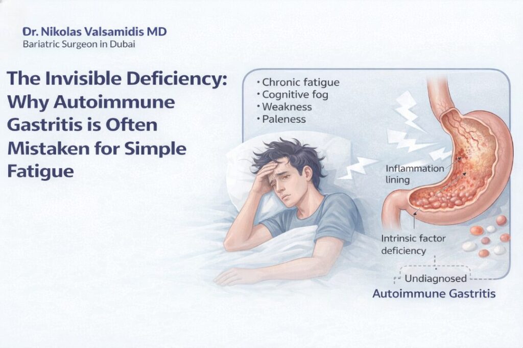 nikolas 2The Invisible Deficiency Why Autoimmune Gastritis is Often Mistaken for Simple Fatigue